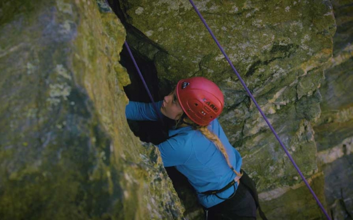 rock climbing camp for teens near baltimore